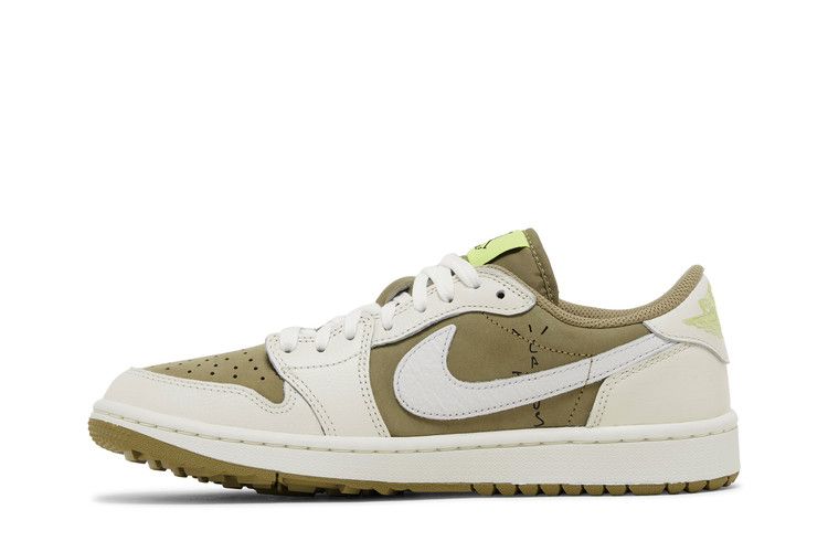 Nike Air Jordan 1 Retro Low Golf Travis Scott Neutral Olive