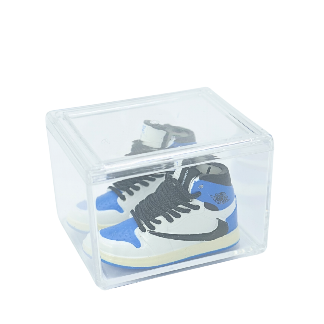 Miniature sneakers - Nike Air Jordan 1 Retro High Fragment x Travis Scott