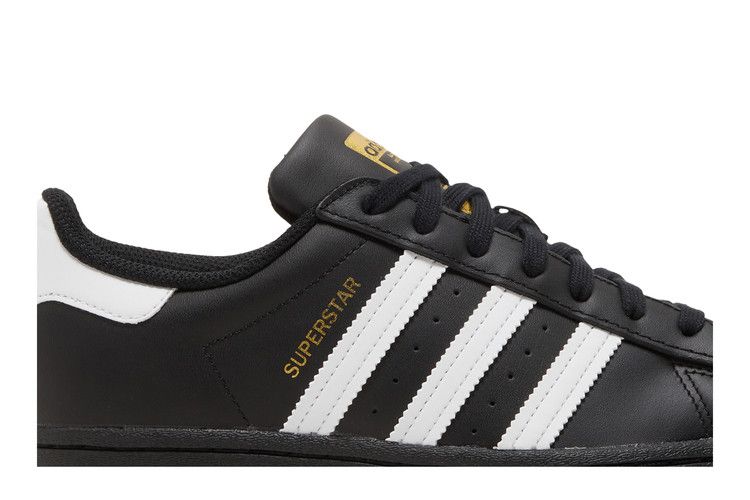 Adidas Superstar Core Black Cloud White Gold - EG4959