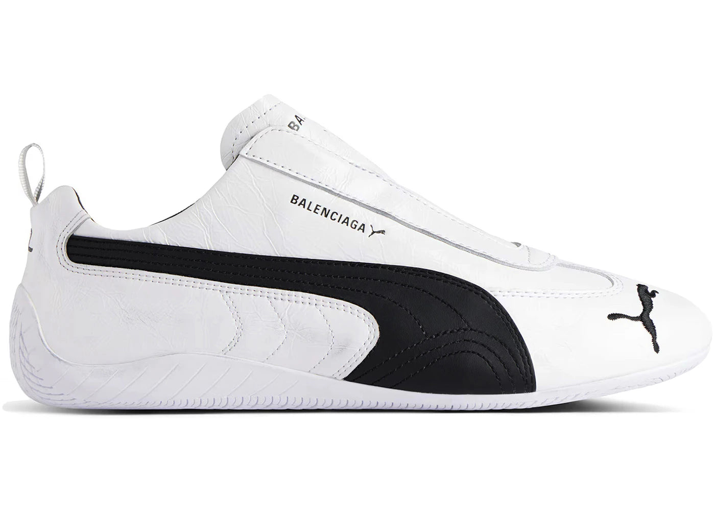 Balenciaga x Puma Speedcat Leather White Black - 847148 WSDSB 9010
