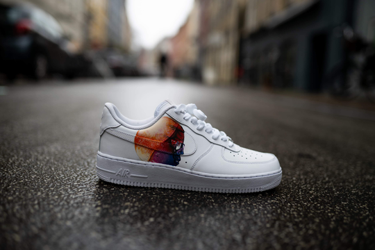 Man On The Moon Custom Sneakers