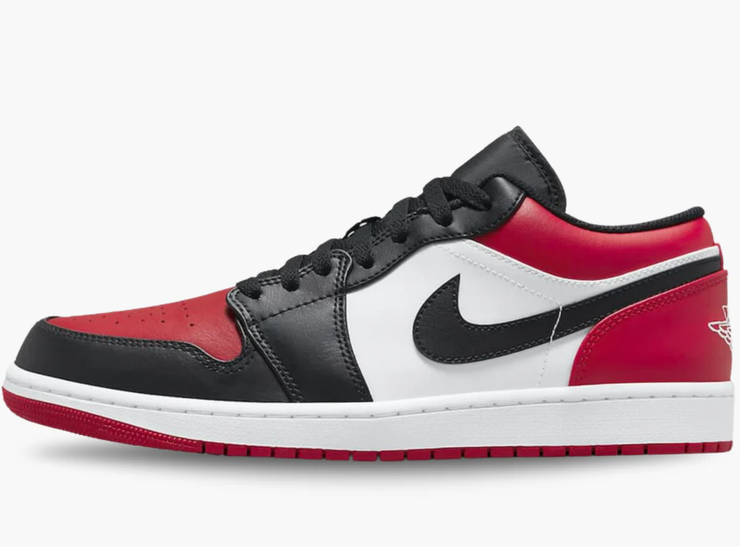 Air Jordan 1 Low Bred Toe 2.0