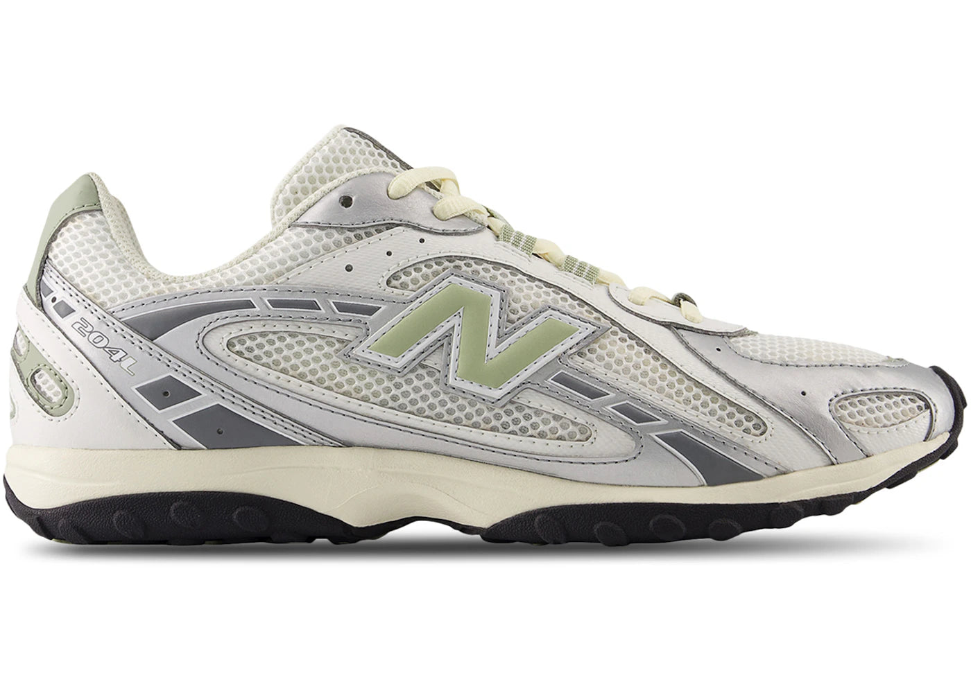 New Balance 204L Silver Metallic Sage Green - U204LSWB