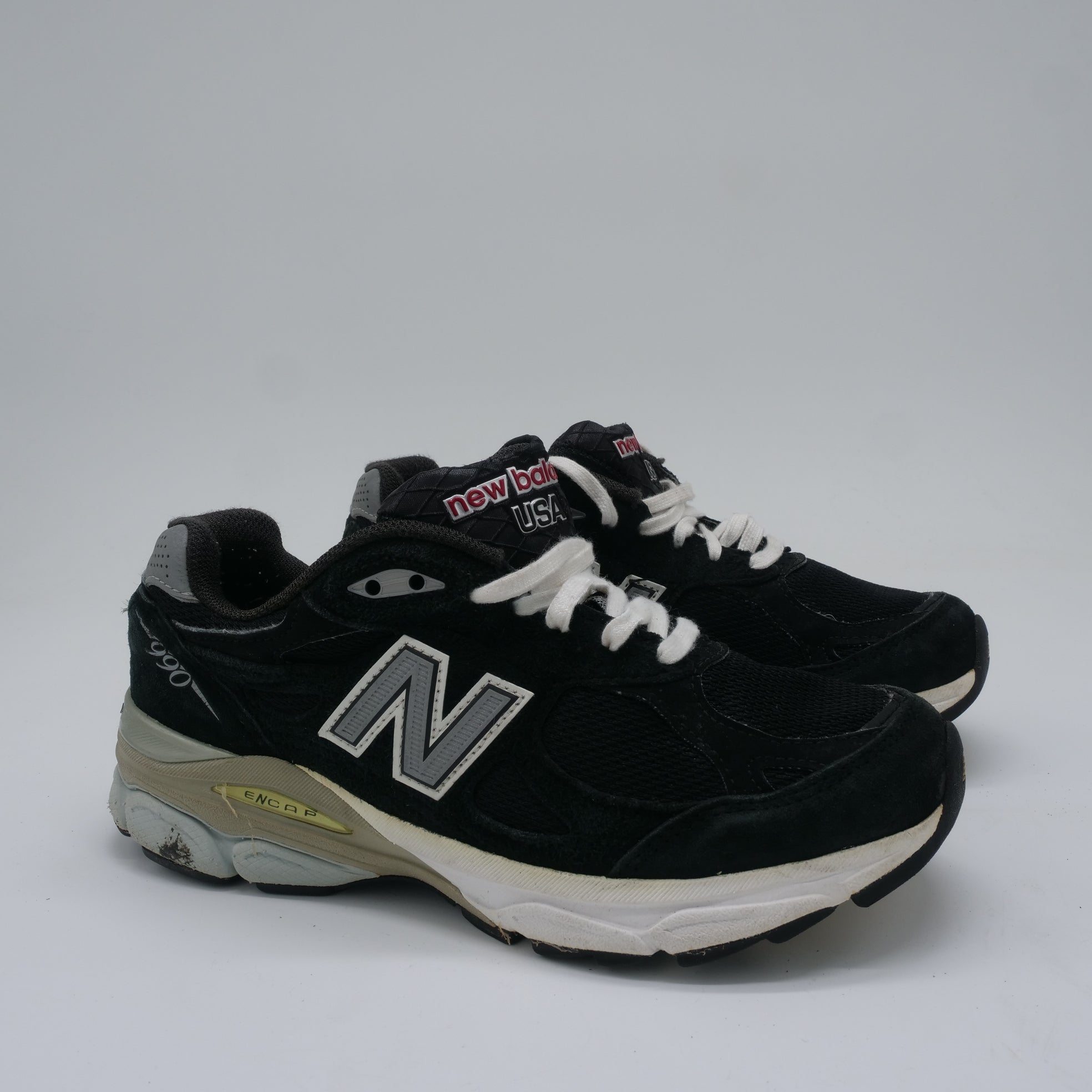 New Balance 990v3 Black Grey - EU 35