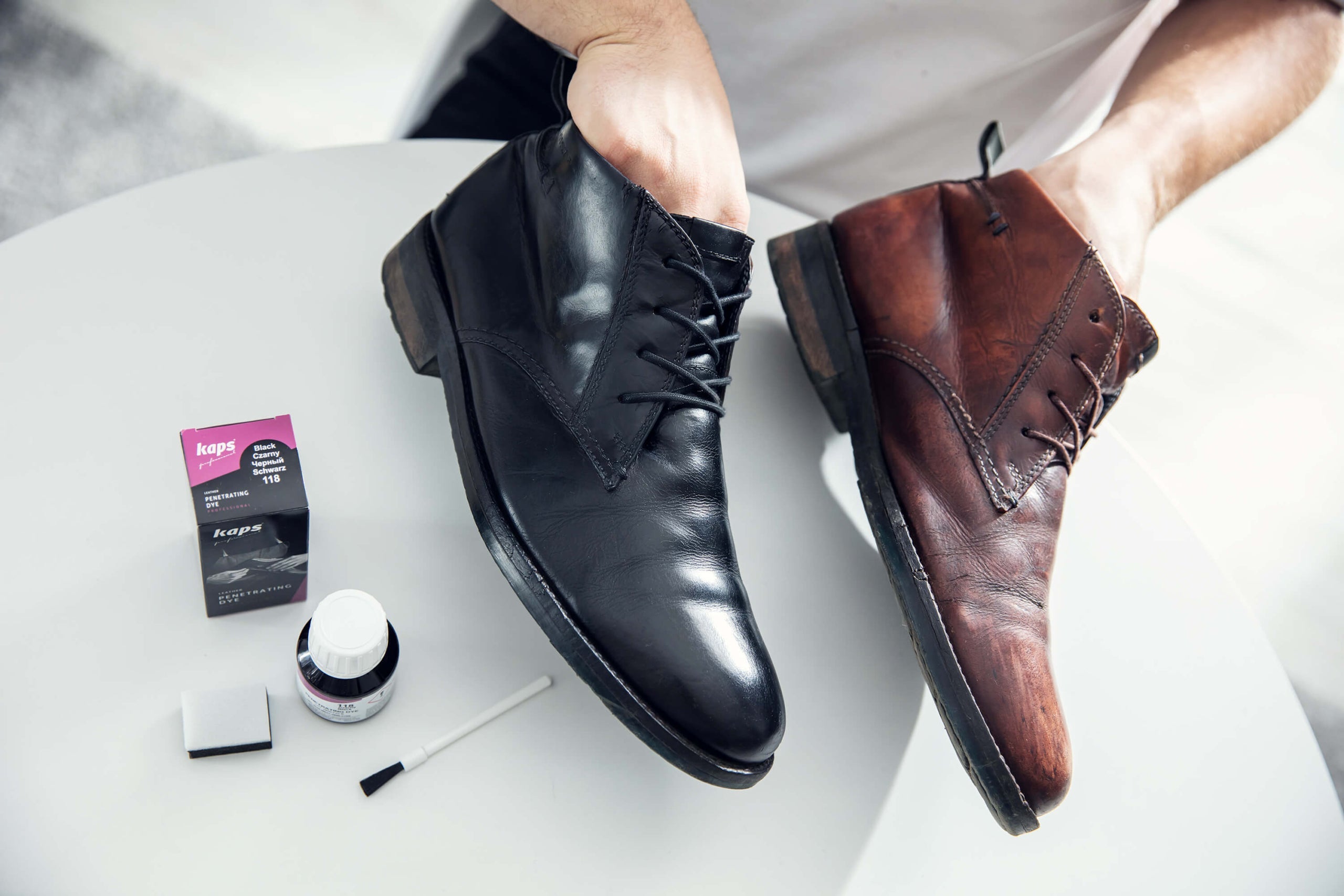 Penetrating Dye - leather sole colour