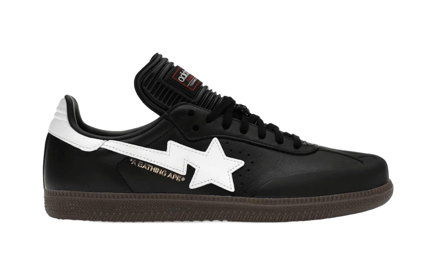 Adidas Samba Bape Black White Gum - JR9246