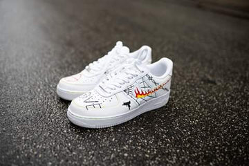 Lil Peep Cartoon Custom Sneakers