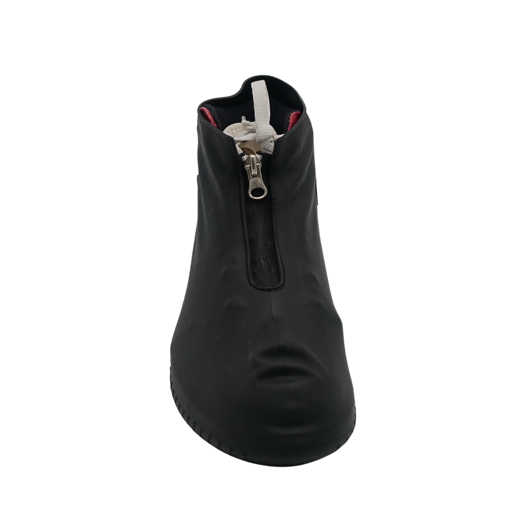 Silicone sneaker covers with zipper