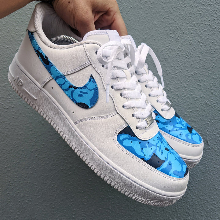 Blue Lagoon Custom Sneakers
