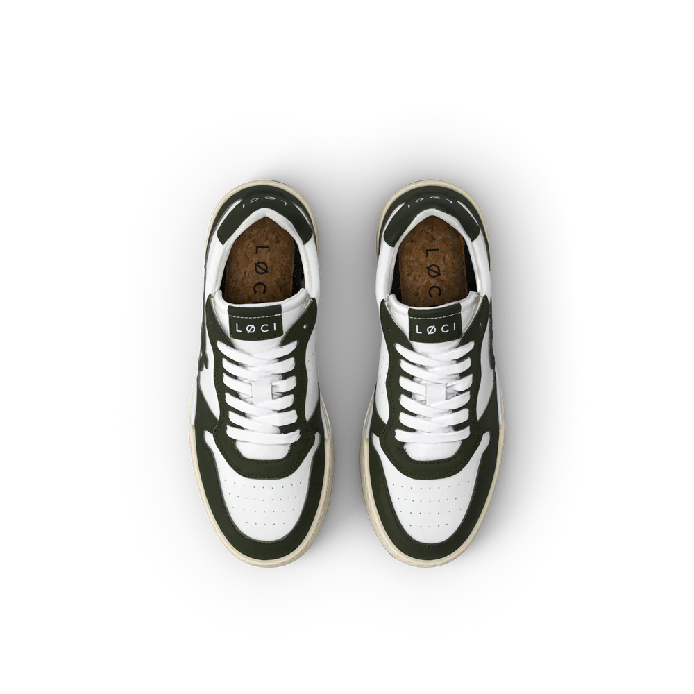 LØCI - ATOM - WHITE/GREEN/CREAM