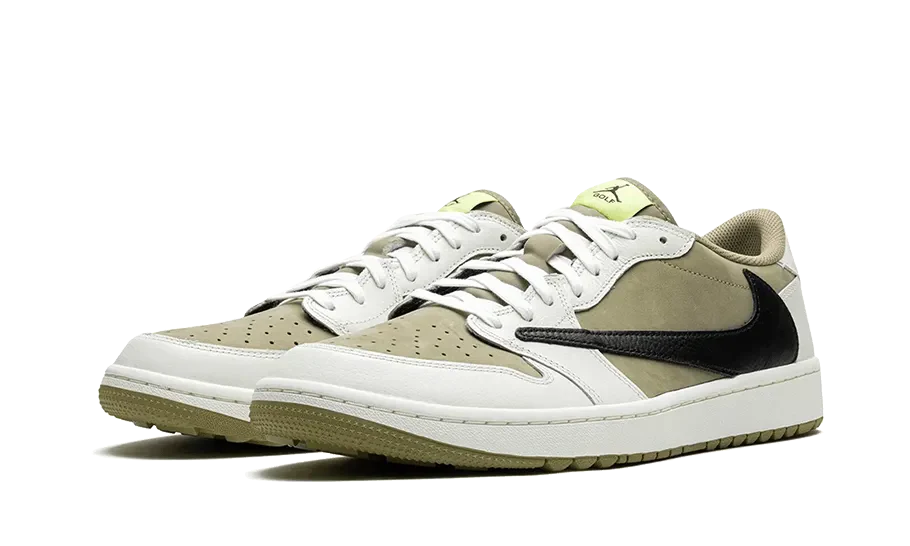 Nike Air Jordan 1 Retro Low Golf Travis Scott Neutral Olive