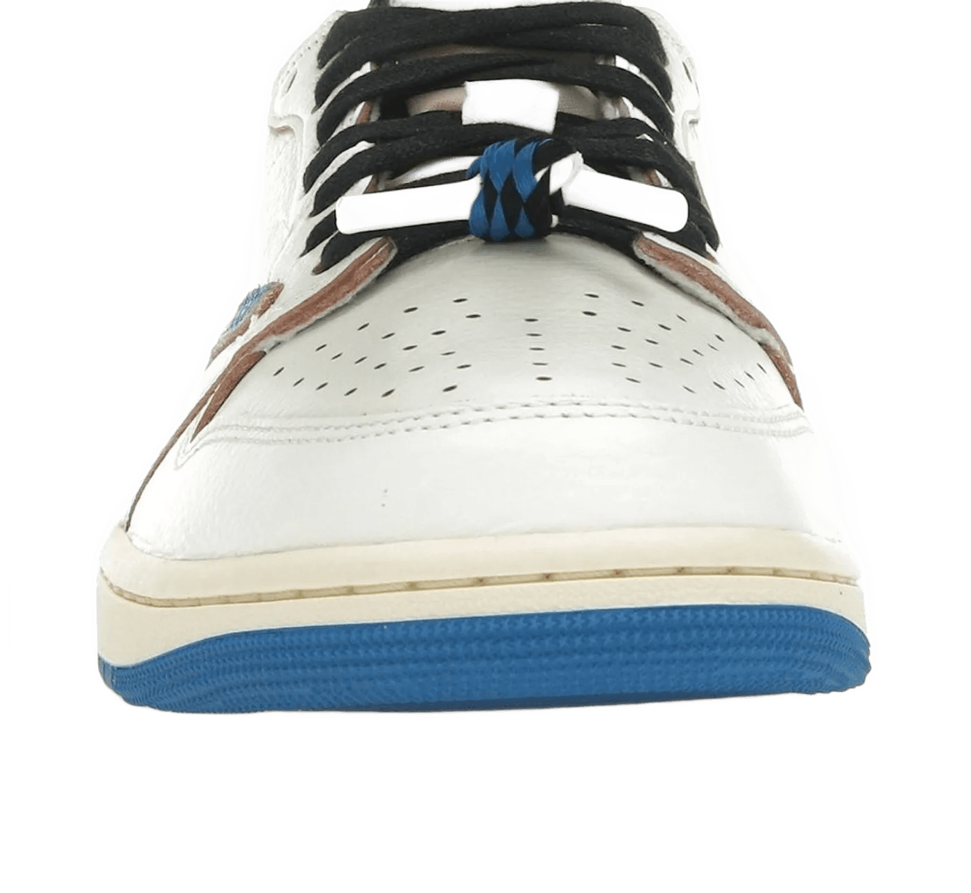 Nike Air Jordan 1 Retro Low OG SP Fragment x Travis Scott Sail Military Blue - DM7866-104